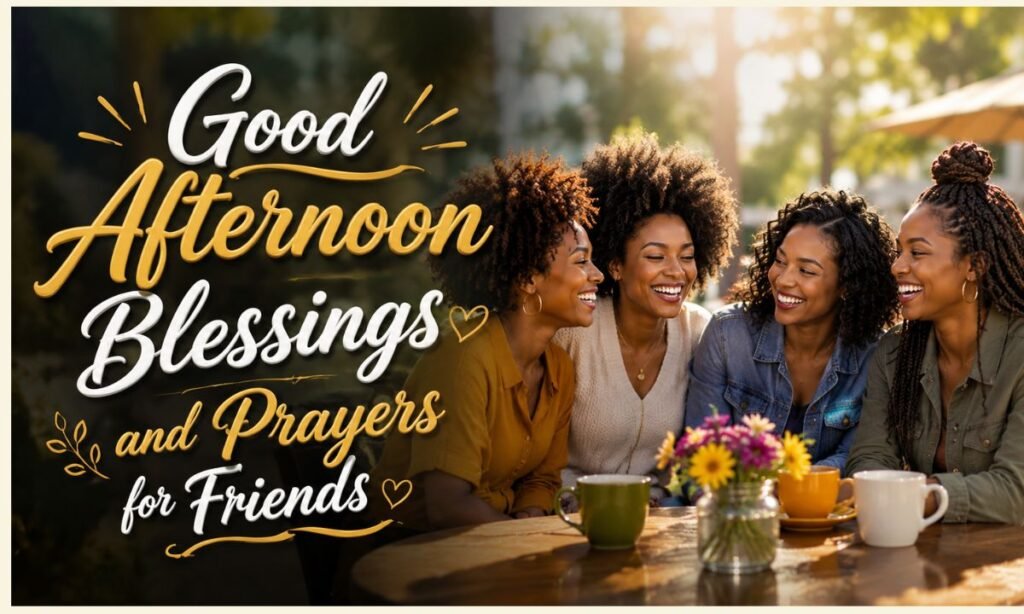 Good Afternoon Blessings and Prayers for Friends