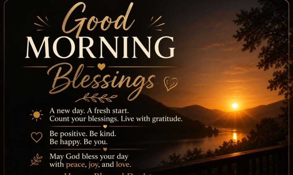 Good Morning Blessings Pinterest