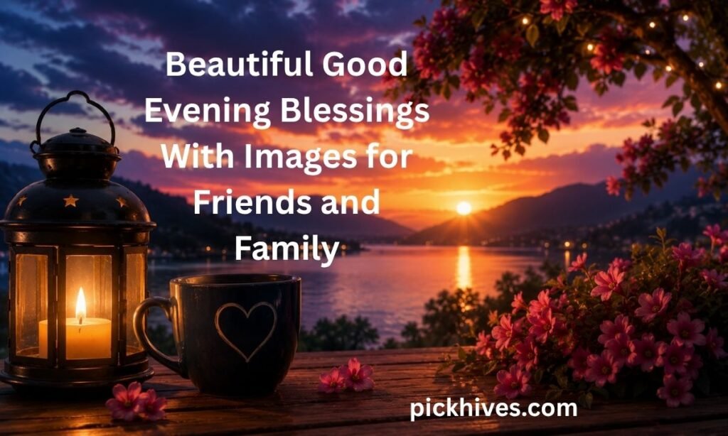 Beautiful Good Evening Blessings With Images for Friends and Family