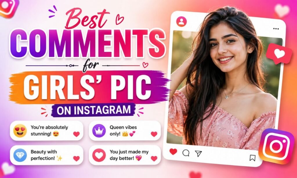 Best Comments for Girls' Pic on Instagram