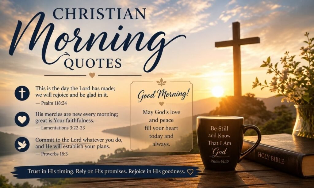 Christian Morning Quotes