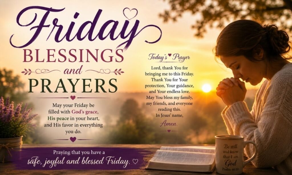 Friday Blessings and Prayers Images