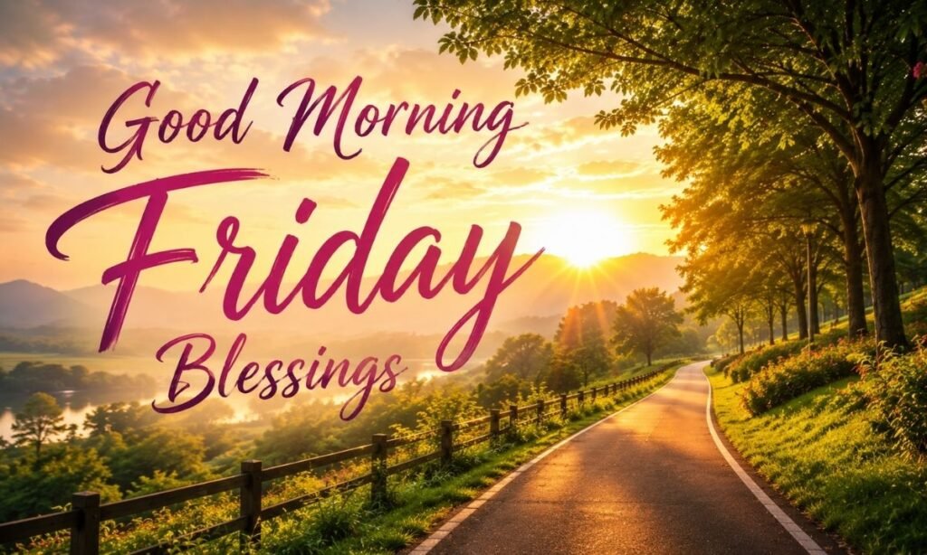Good Morning Friday Blessings