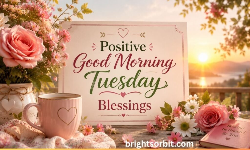 Positive Good Morning Tuesday Blessings Images