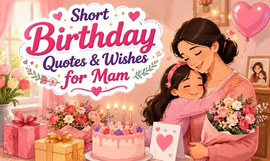 Short Birthday Wishes For Mam