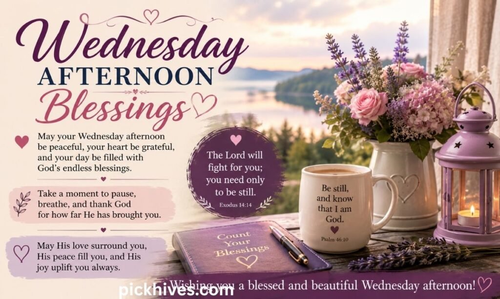 Wednesday Afternoon Blessings Images and Quotes