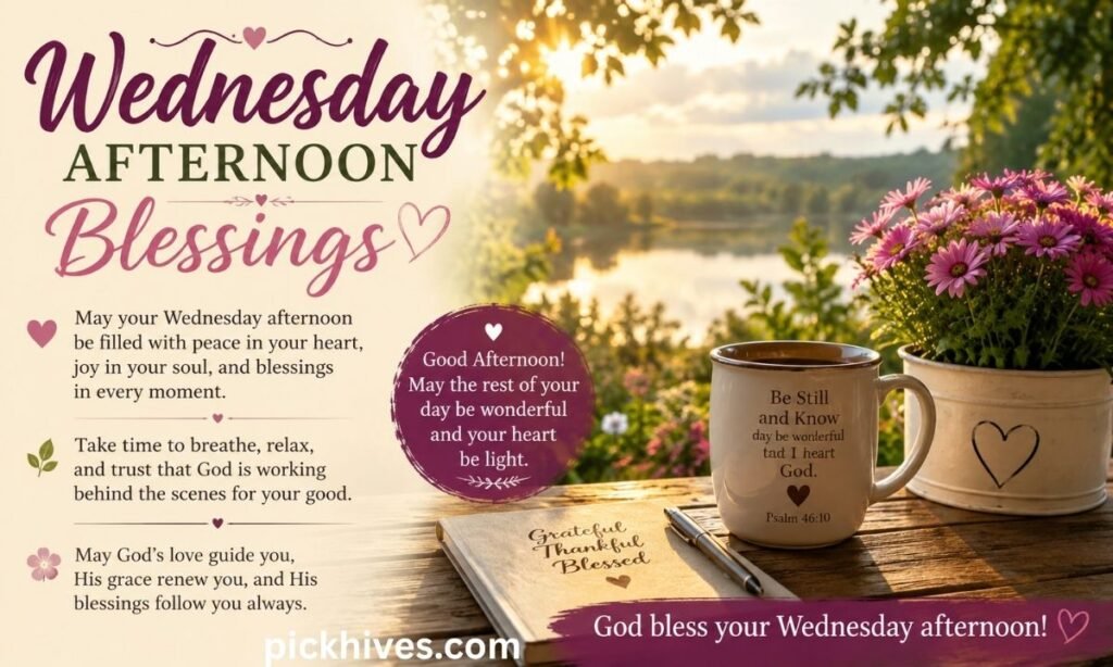 Wednesday Afternoon Blessings Quotes