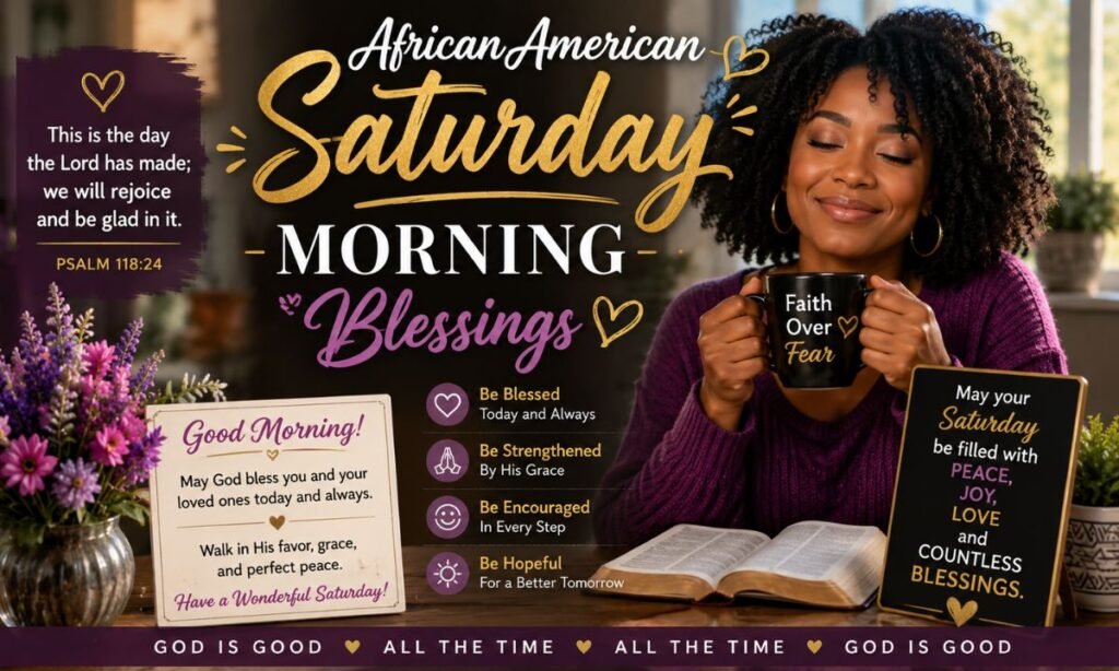 African American Saturday Morning Blessings_