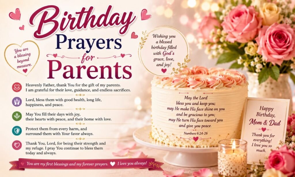 Birthday Prayers for Parents