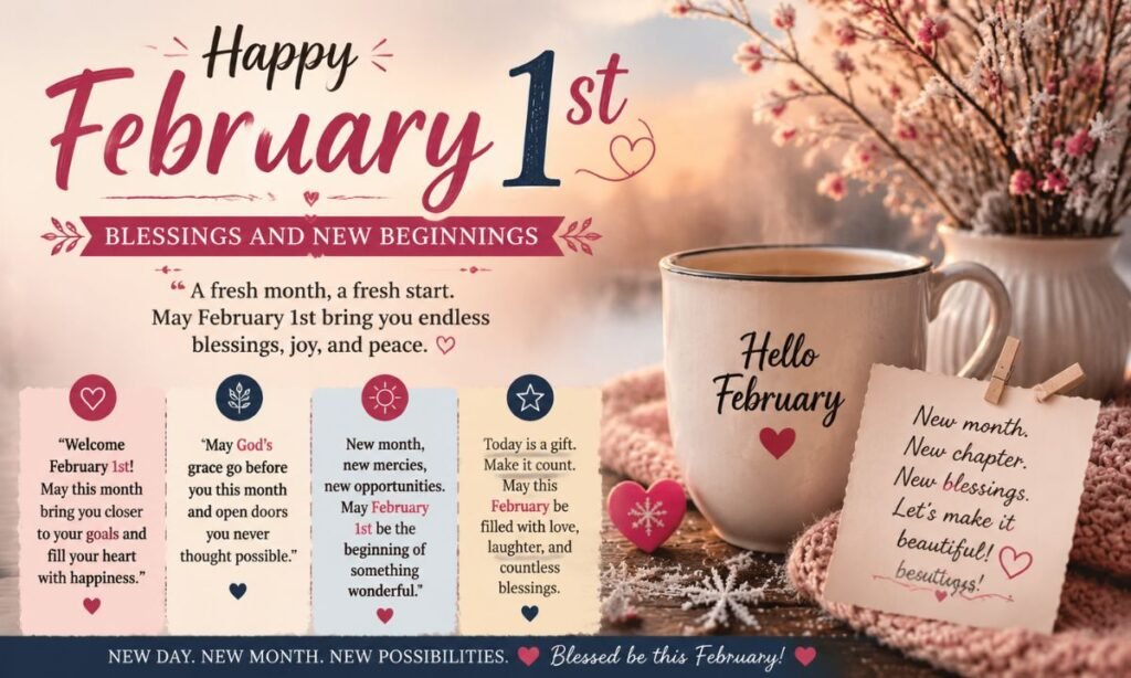 February 1st Blessings Quotes
