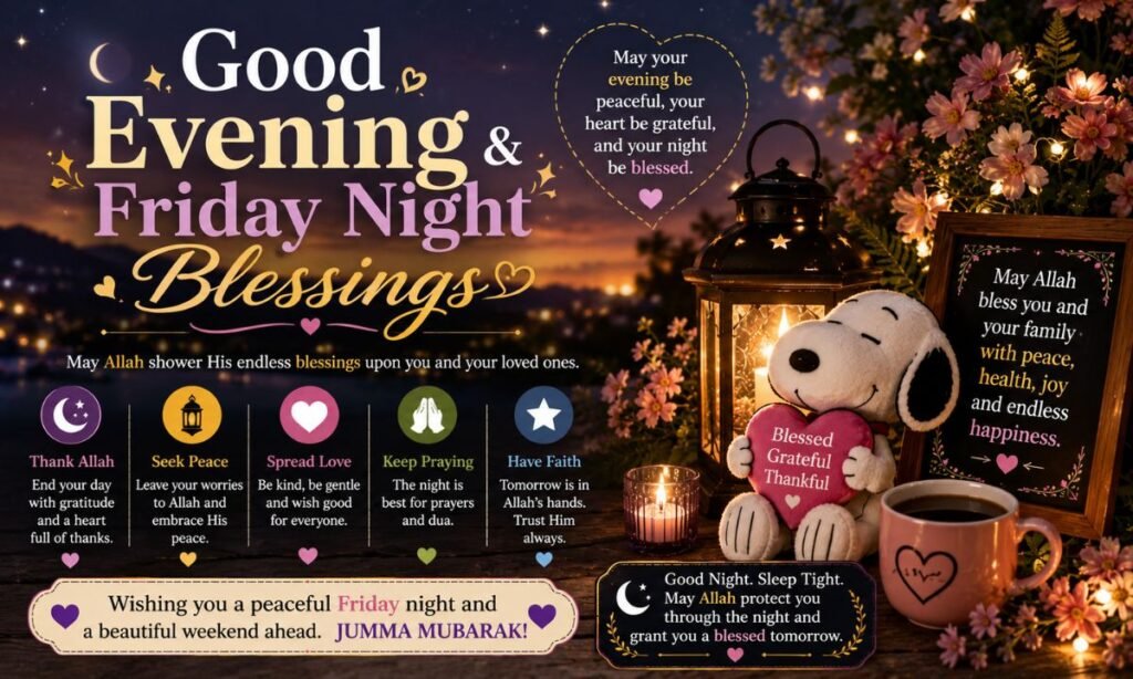 Good Evening & Friday Night Blessings