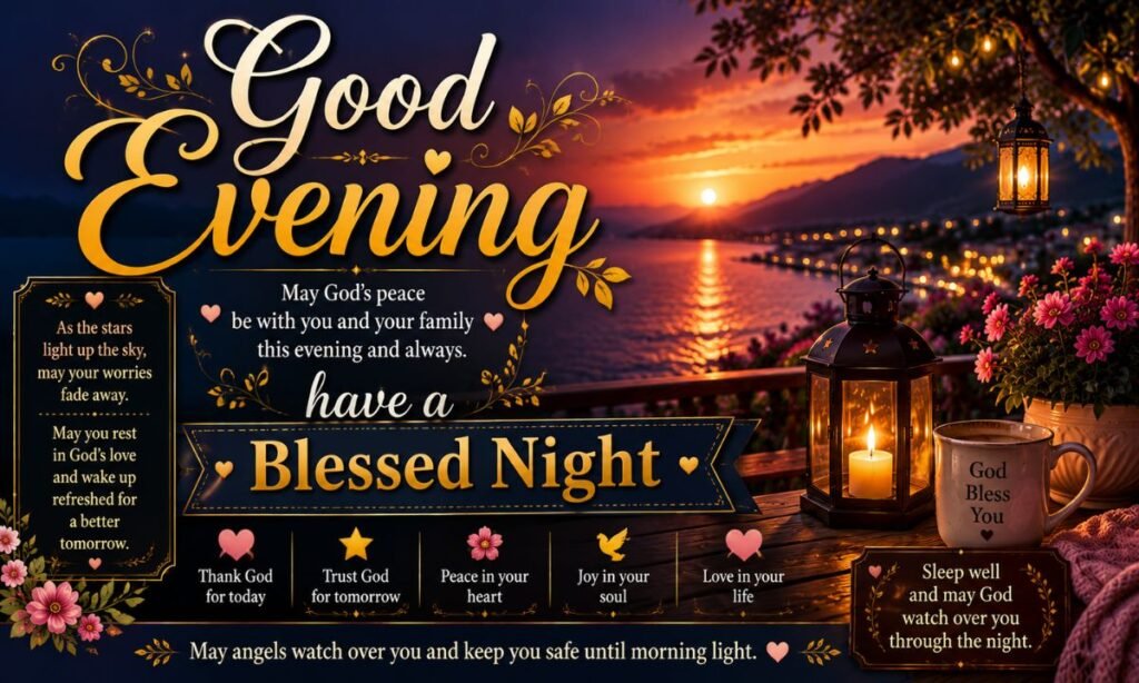 Good Evening have a Blessed Night