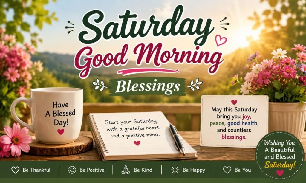 Saturday Good Morning Blessings_
