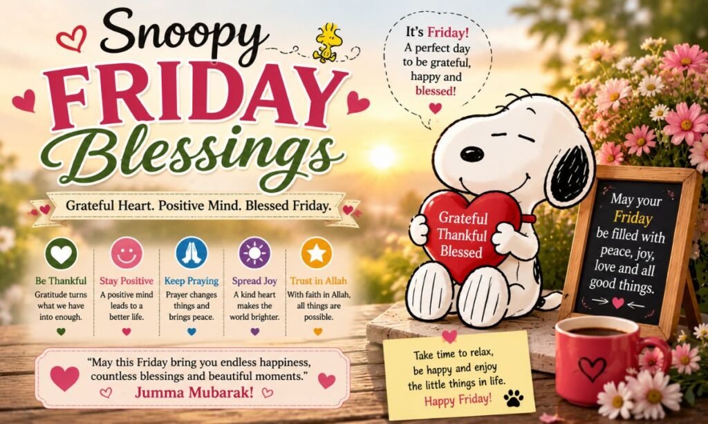 Snoopy Friday Blessings