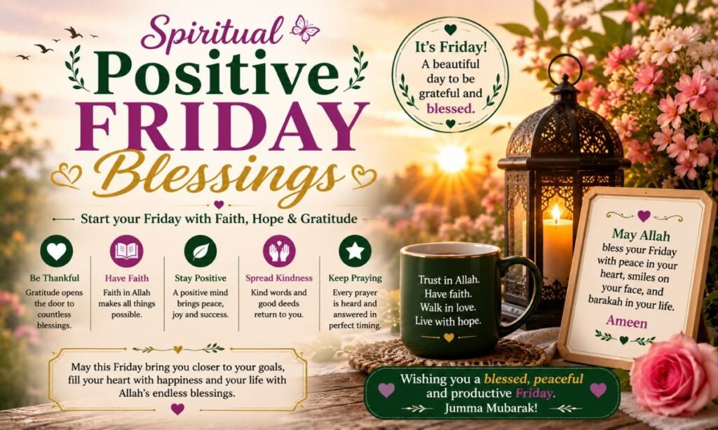 Spiritual Positive Friday Blessings