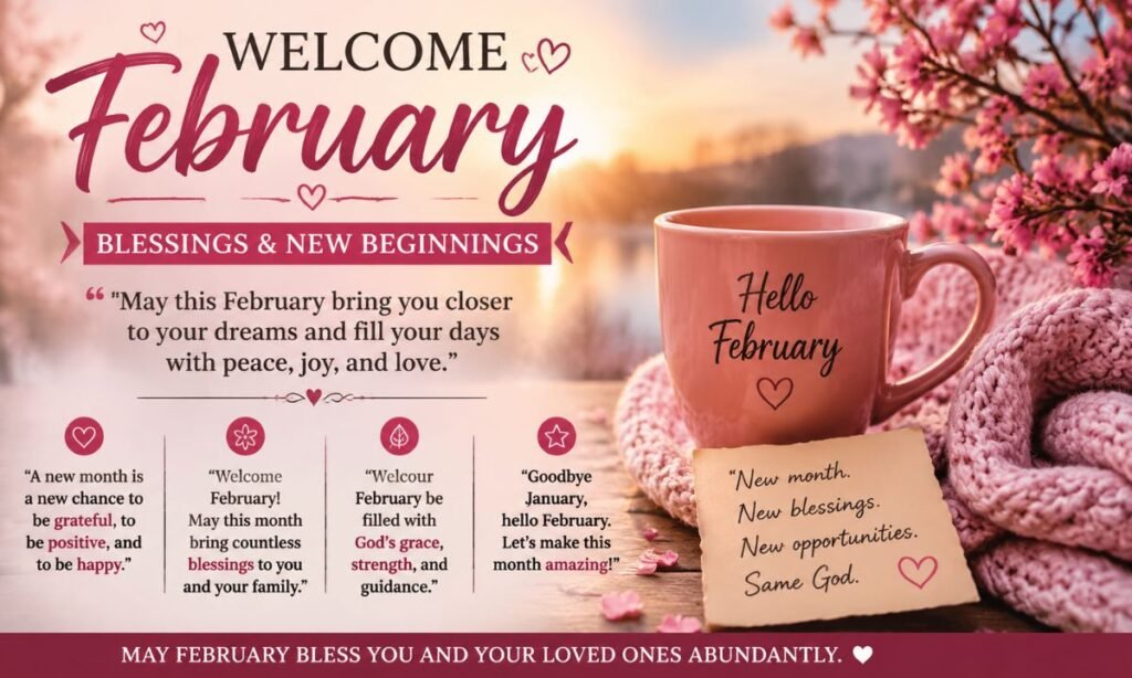 Welcome February Blessings Quotes