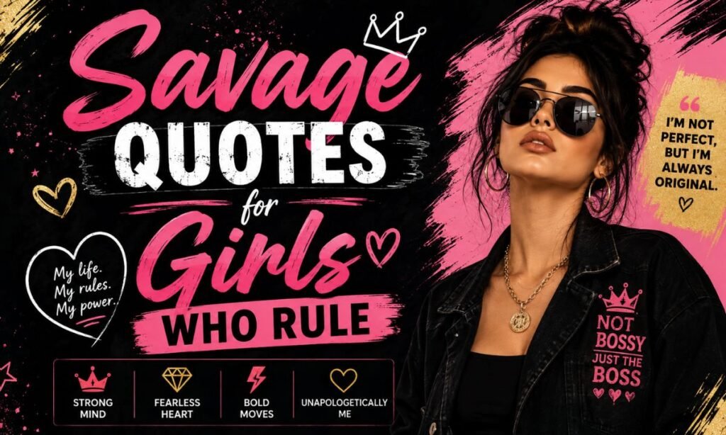 Savage Quotes for Girls Who Rule