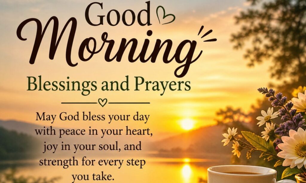 Good Morning Blessings and Prayers