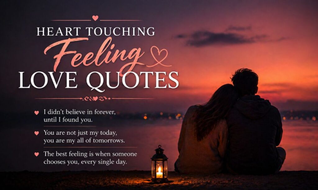Heart Touching Feeling Love Quotes