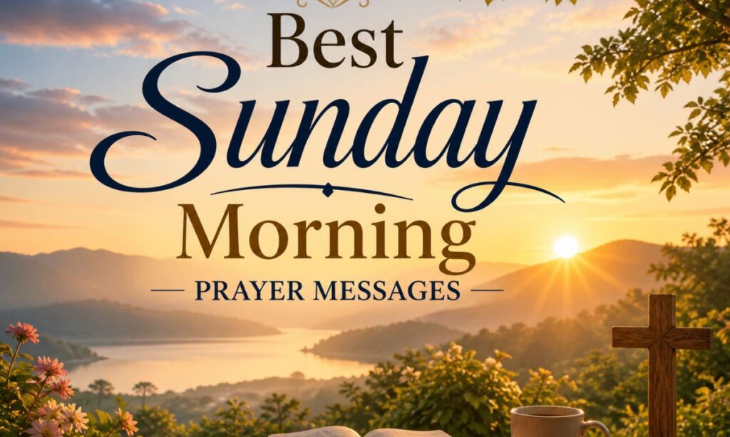 Best Sunday Morning Prayer Messages