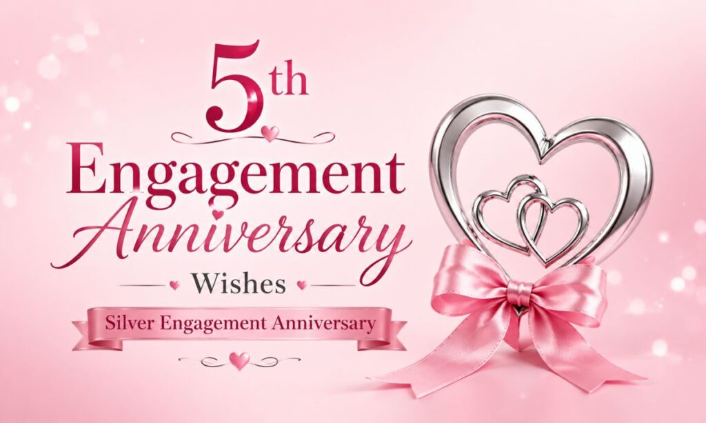 5th Engagement Anniversary Wishes and Silver Engagement Anniversary