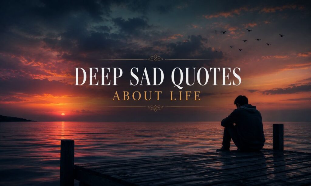 Deep Sad Quotes About Life