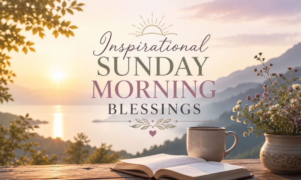 Inspirational Sunday Morning Blessings