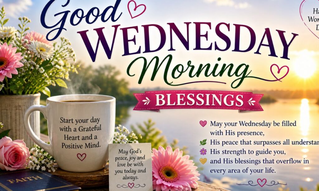 Good Wednesday Morning Blessings