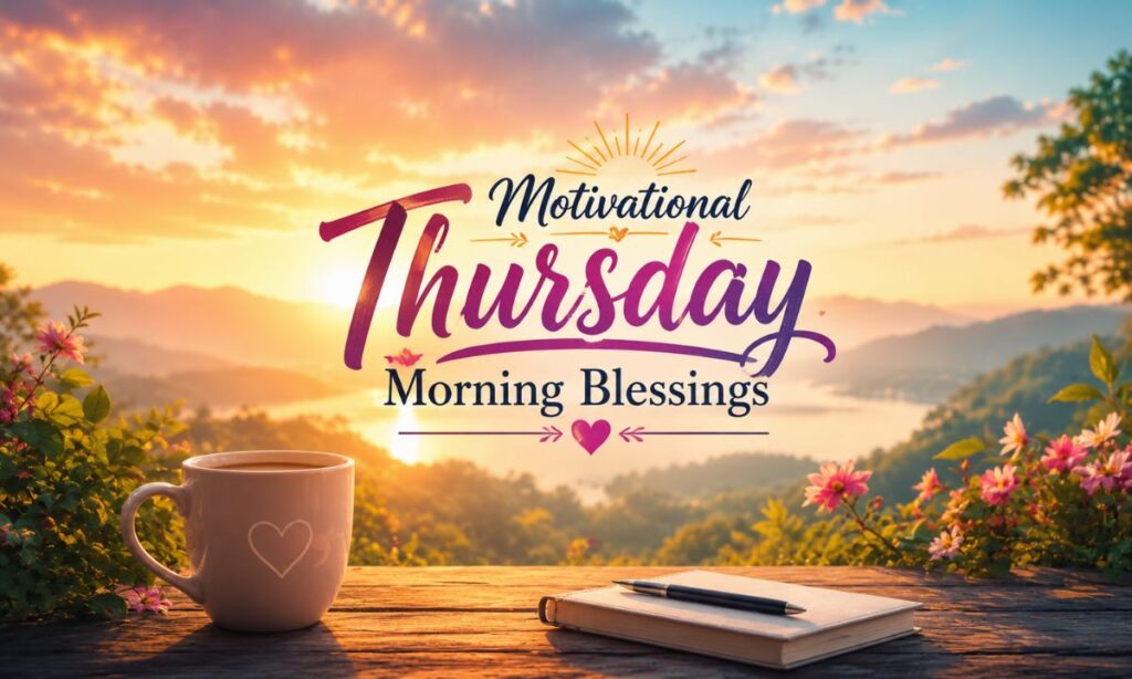 Motivational Thursday Morning Blessings