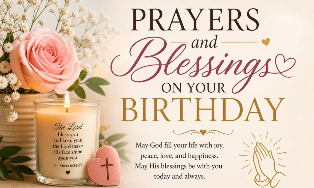 Prayers and Blessings on Your Birthday
