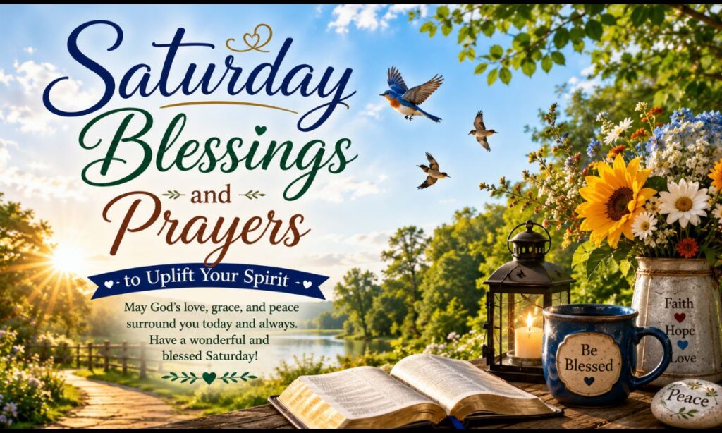Saturday Blessings and Prayers to Uplift Your Spirit