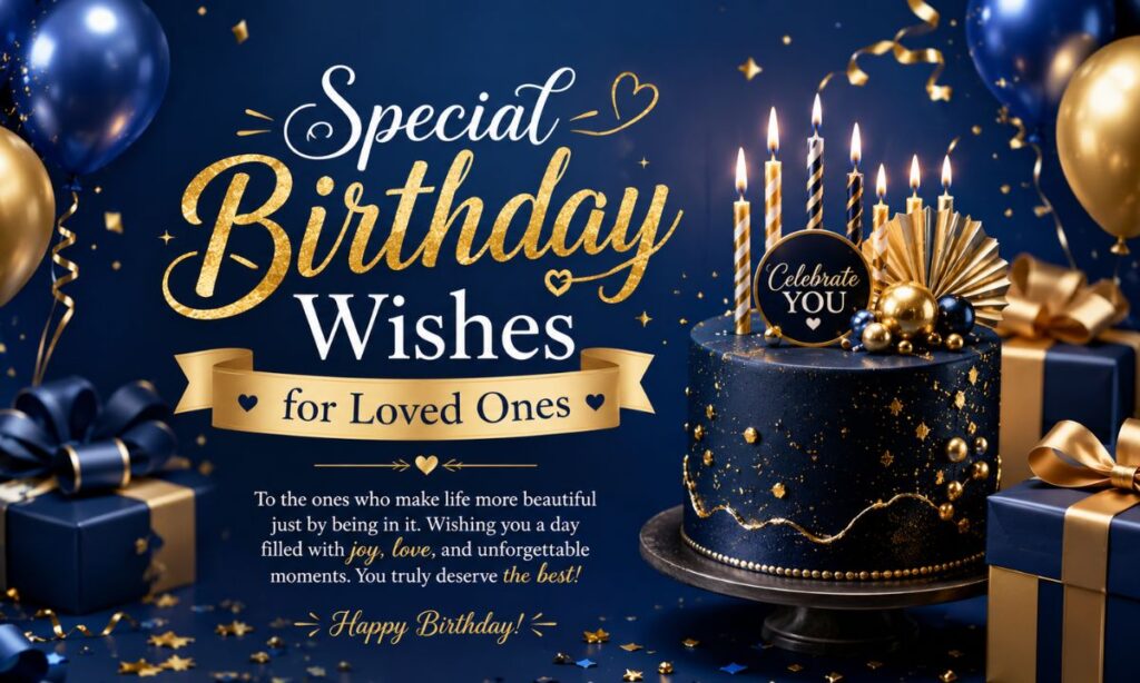 Special Birthday Wishes for Loved Ones