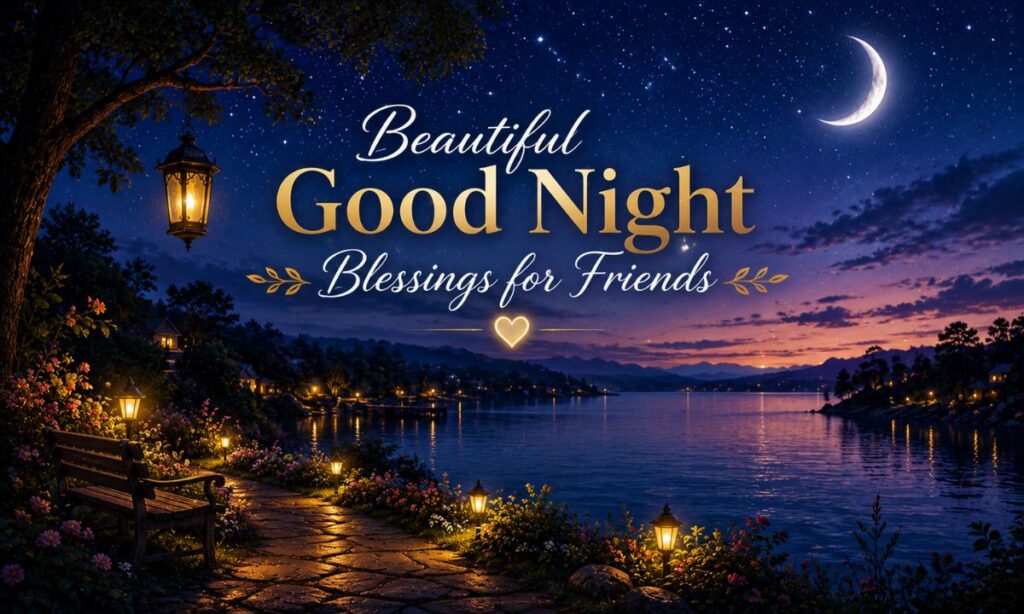 Beautiful Good Night Blessings for Friends