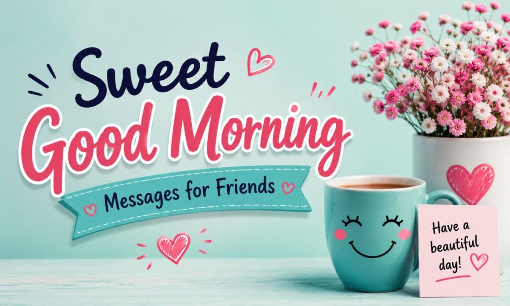Sweet Good Morning Messages for Friends