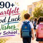 190+ Heartfelt Good Luck Wishes for School Inspire Success