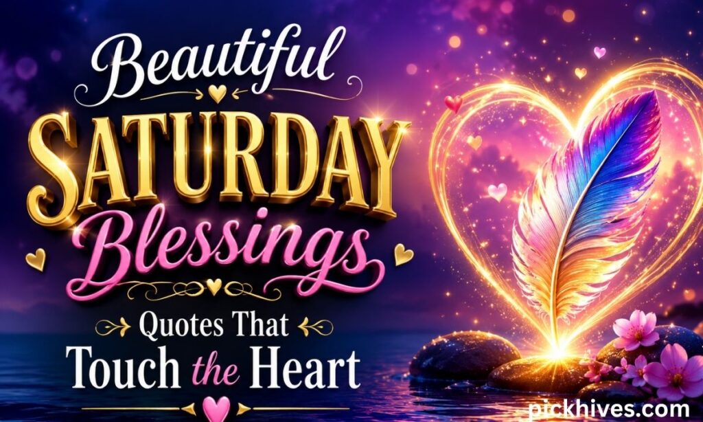 Beautiful Saturday Blessings Quotes That Touch the Heart