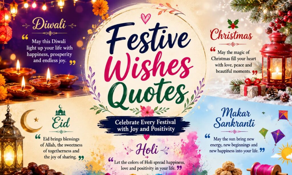 Festive Wishes Quotes