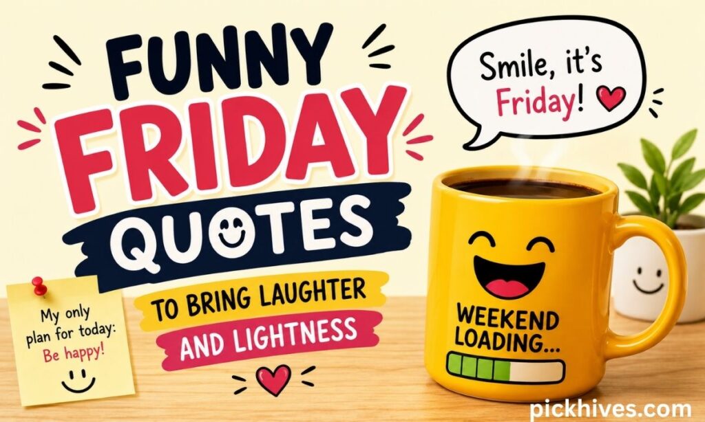 Funny Friday Quotes to Bring Laughter and Lightness 