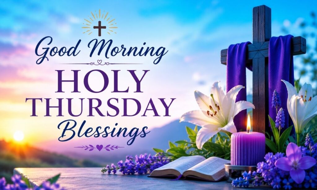Good Morning Holy Thursday Blessings