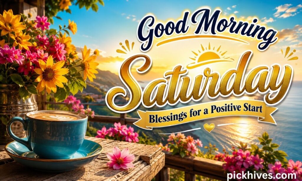 Good Morning Saturday Blessings for a Positive Start