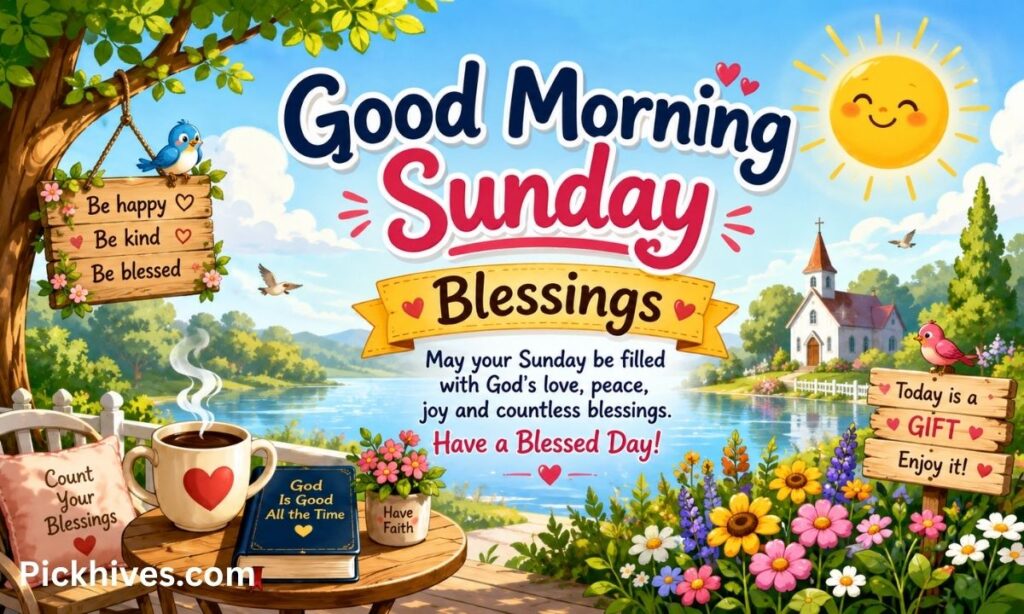 Good Morning Sunday Blessings
