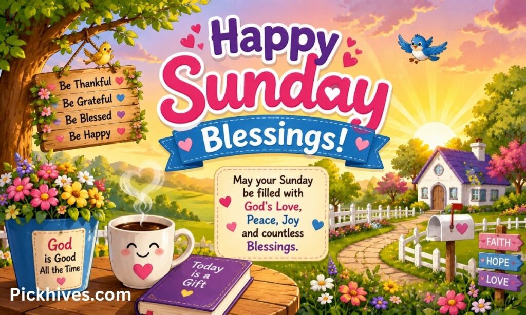 Happy Sunday Blessings