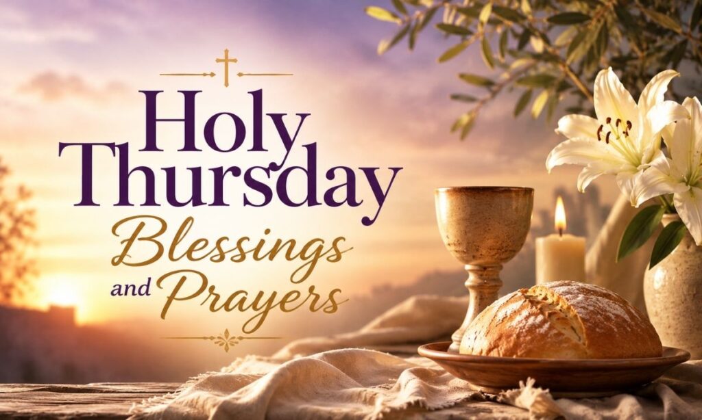 Holy Thursday Blessings and Prayers