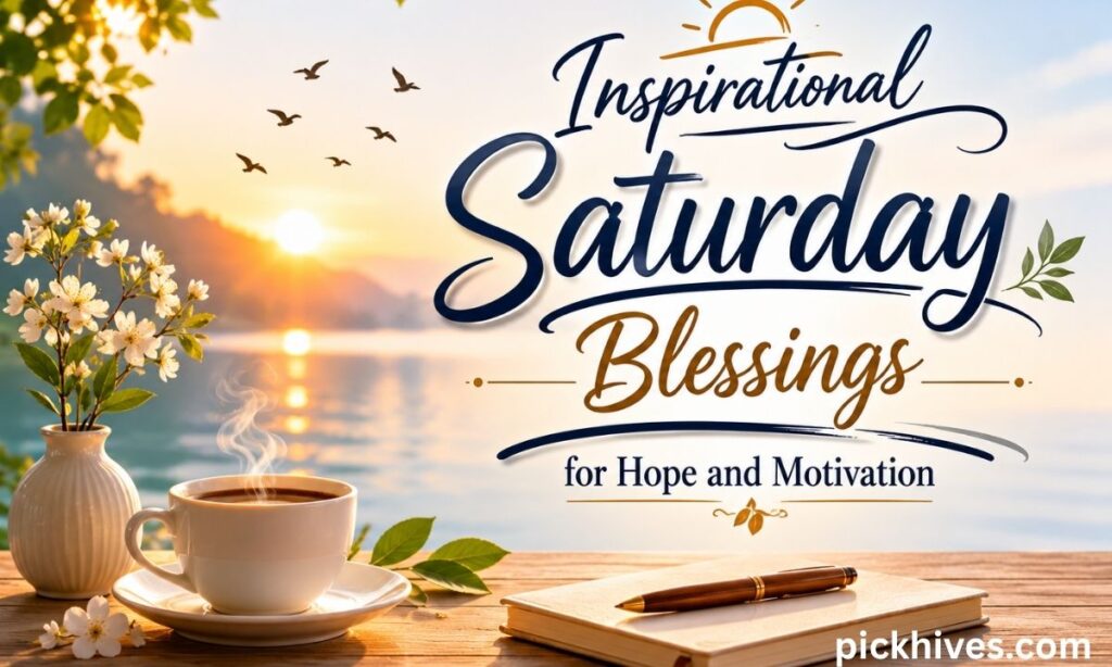 Inspirational Saturday Blessings for Hope and Motivation