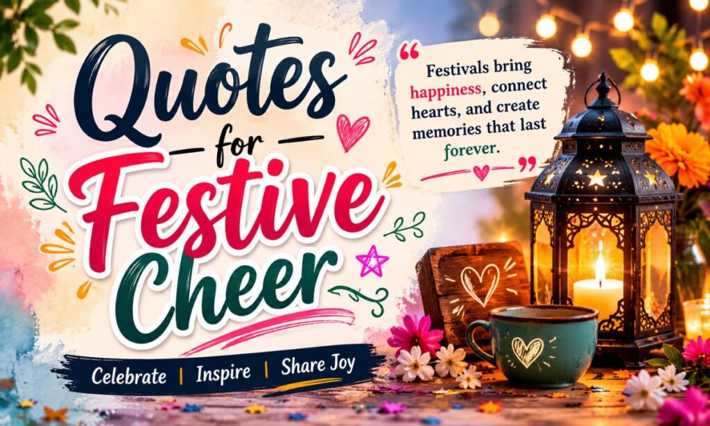 Quotes for Festive Cheer