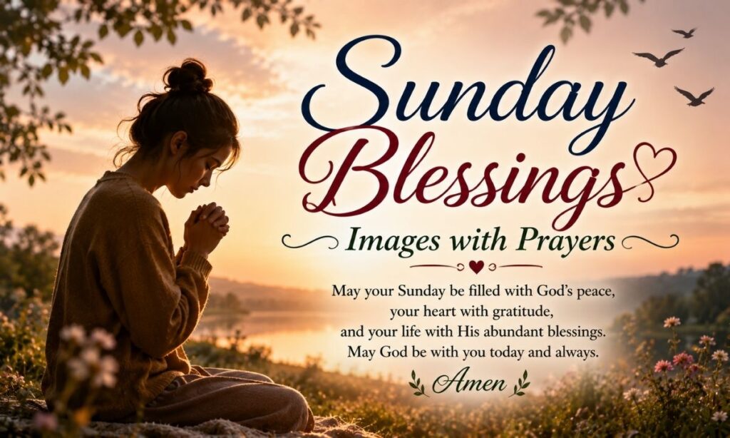 Sunday Blessings Images with Prayers