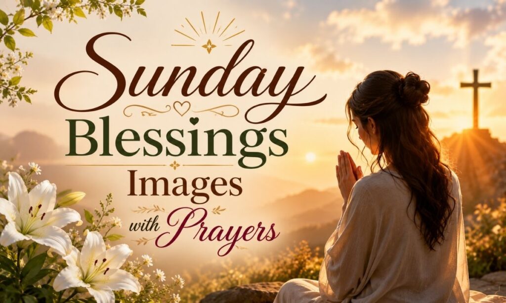 Sunday Blessings Images with Prayers
