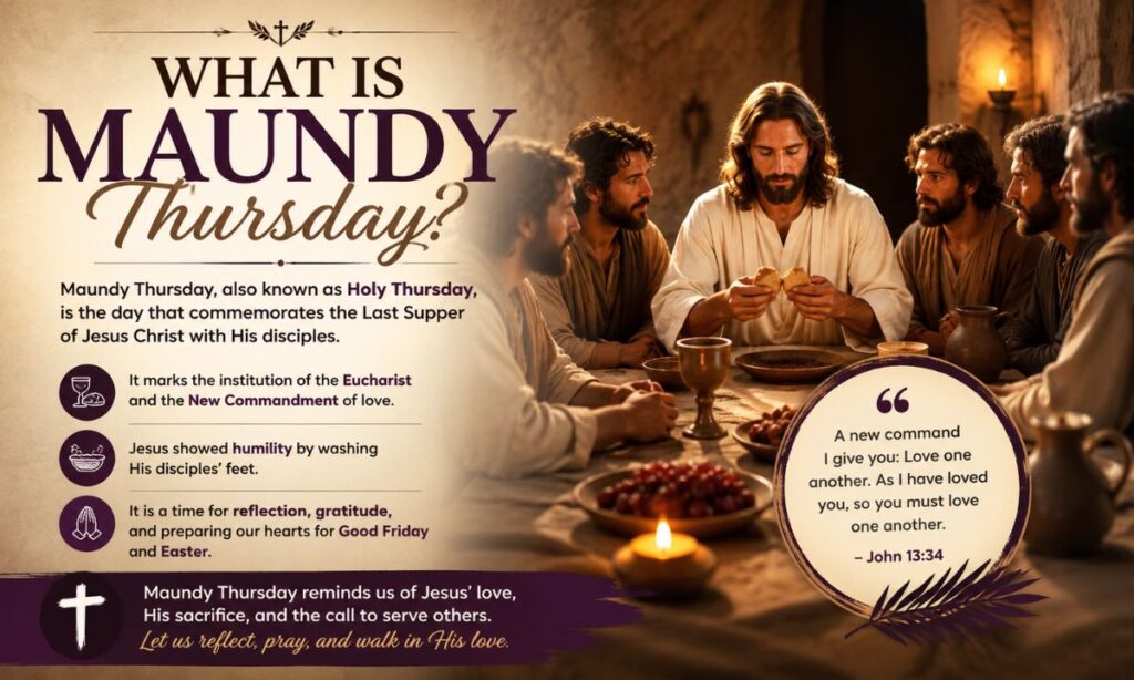 What Is Maundy Thursday