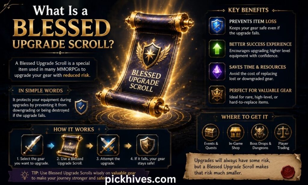 What Is a Blessed Upgrade Scroll?