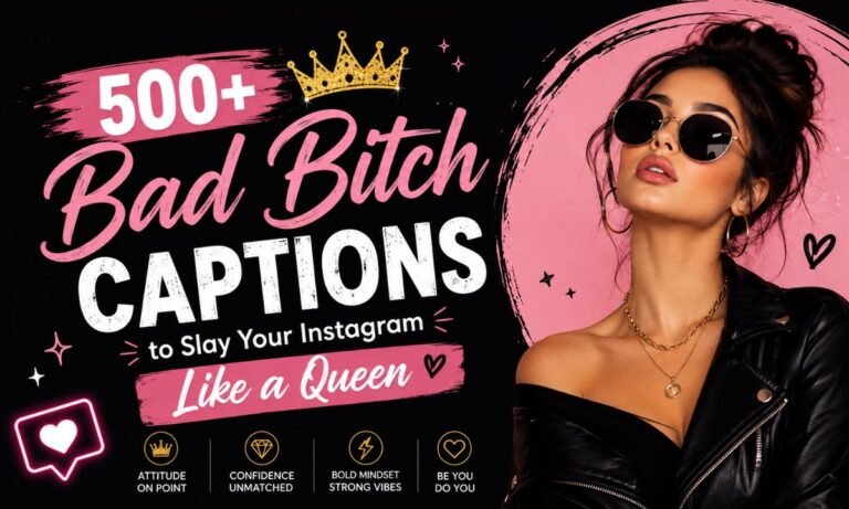 500+ Bad Bitch Captions to Slay Your Instagram Like a Queen